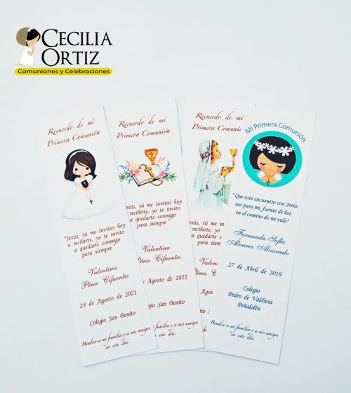 Separadores de libros niña (valor por docena)